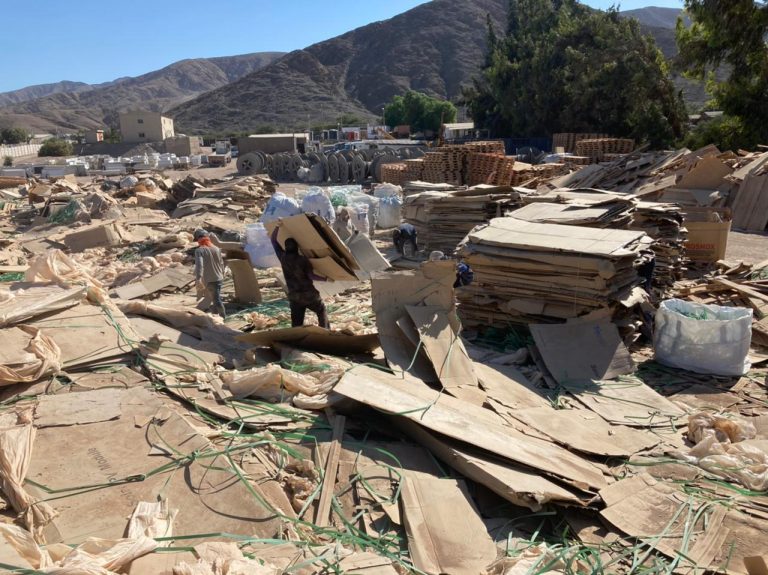 Exitosa limpieza de Treciclamos en planta Fotovoltaica de Colbun